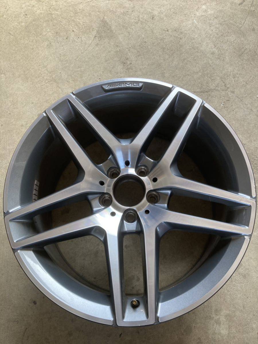 ベンツ純正　19インチ　アルミホイール シルバー ブラック AMG 19インチホイール 純正ホイール ベンツ メルセデスベンツ ベンツ