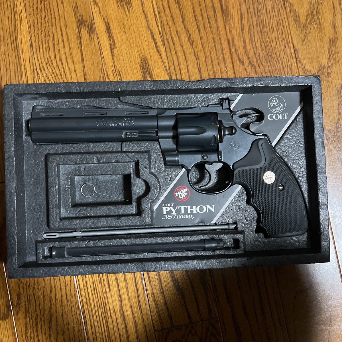 【KC社長】COLT .357 MAGNUM ガスリボルバー二丁 COLT .357 MAGNUM ガスリボルバーKC社長様専用】COLT .357 MAGNUM ガス