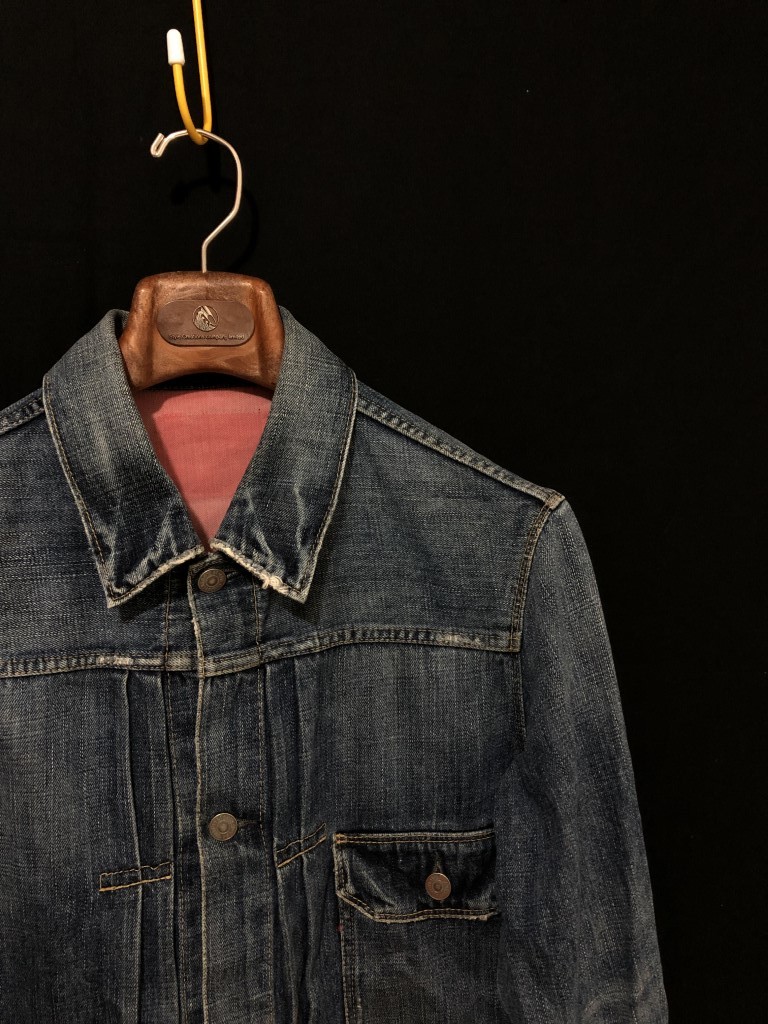 ◇リーバイス 70577-03 ダメージ加工 1st トラッカー シンチバック G