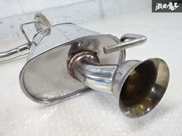 社外 ZVW30 30 プリウス ステンレス 左右出し マフラー リアピース