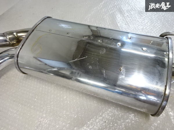 社外 ZVW30 30 プリウス ステンレス 左右出し マフラー リアピース