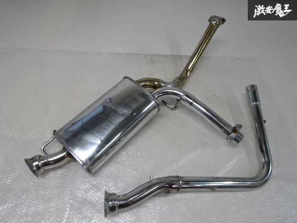 社外 ZVW30 30 プリウス ステンレス 左右出し マフラー リアピース