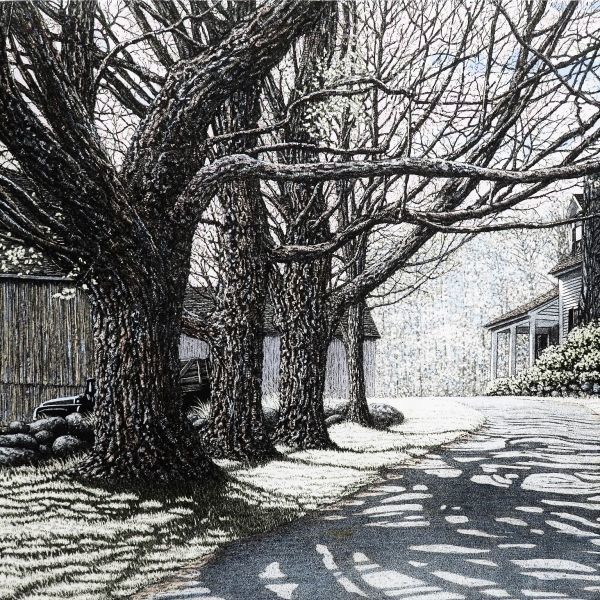 キャロルコレット Carol Collette 絵画 チェスナットストリートの春