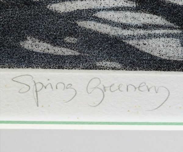 キャロルコレット【CAROL COLLETTE】 『Spring greenery』 直筆 キャロルコレット【CAROL COLLETTE】 『Spring greenery』 直筆