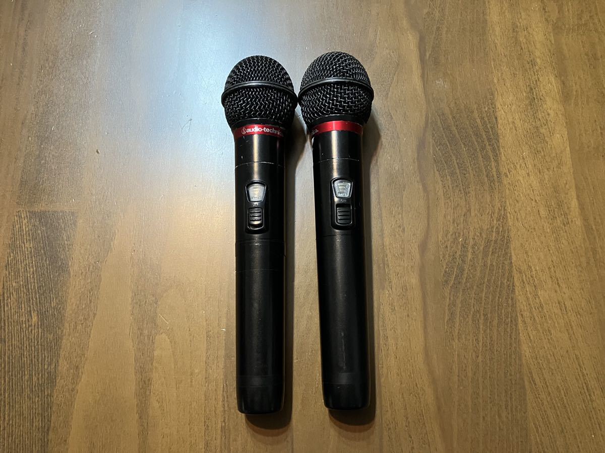 audio-technica ATW-T94Bワイヤレスマイク(送信機) 2本セット②