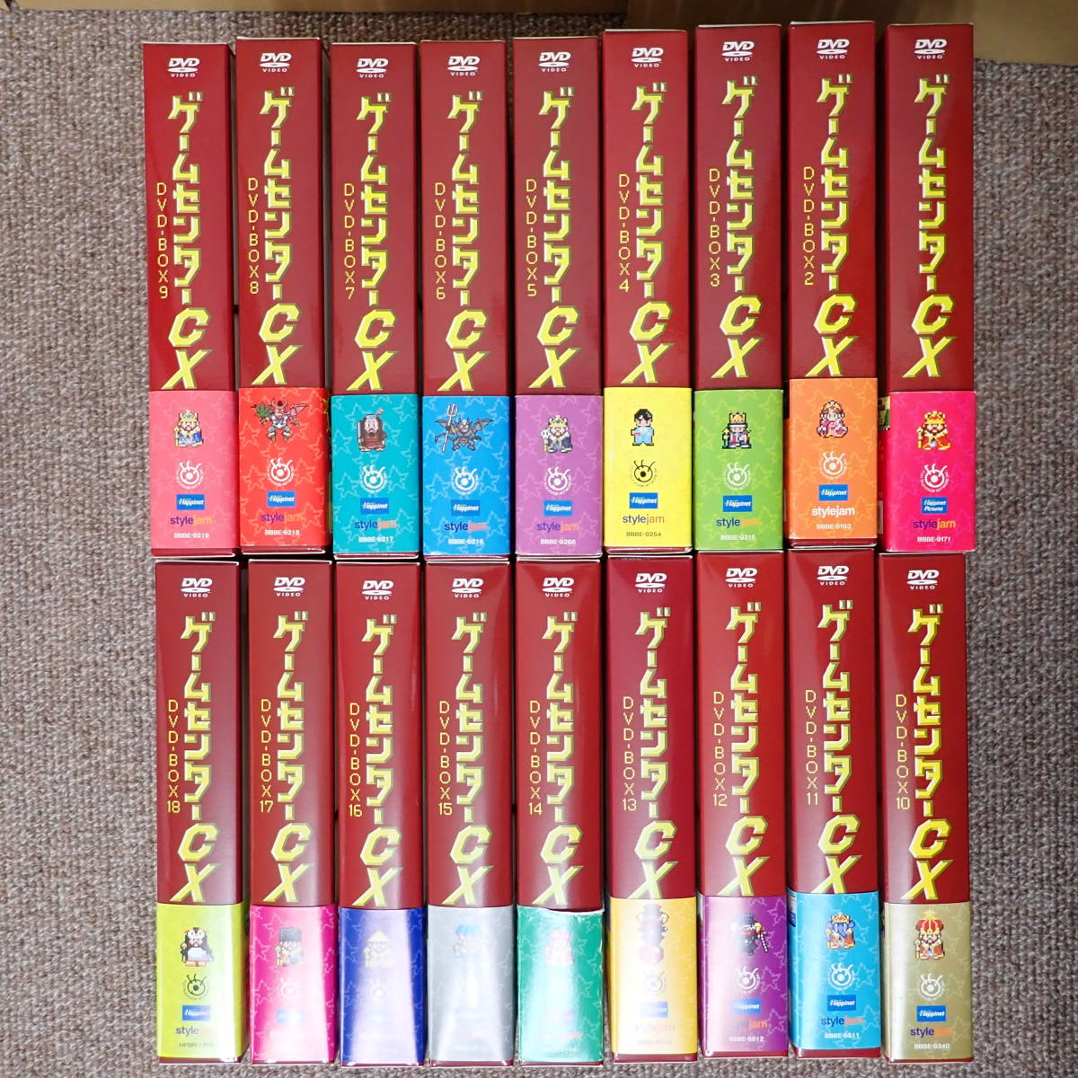 ゲームセンターCX】DVD-BOX 1～18 vol.1～vol.36 帯付き 【公式通販】