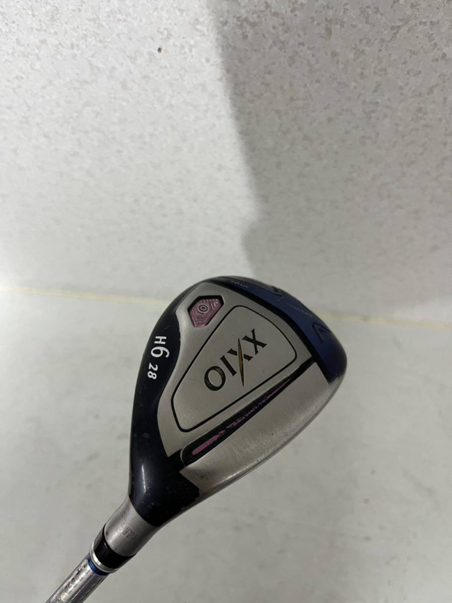 送料無料 激安 希少のR レディース ダンロップ 2018 XXIO10 ゼクシオ10 h6 MP1000 28度 フレックスR U6 UT ユーティリティ　6u 6h