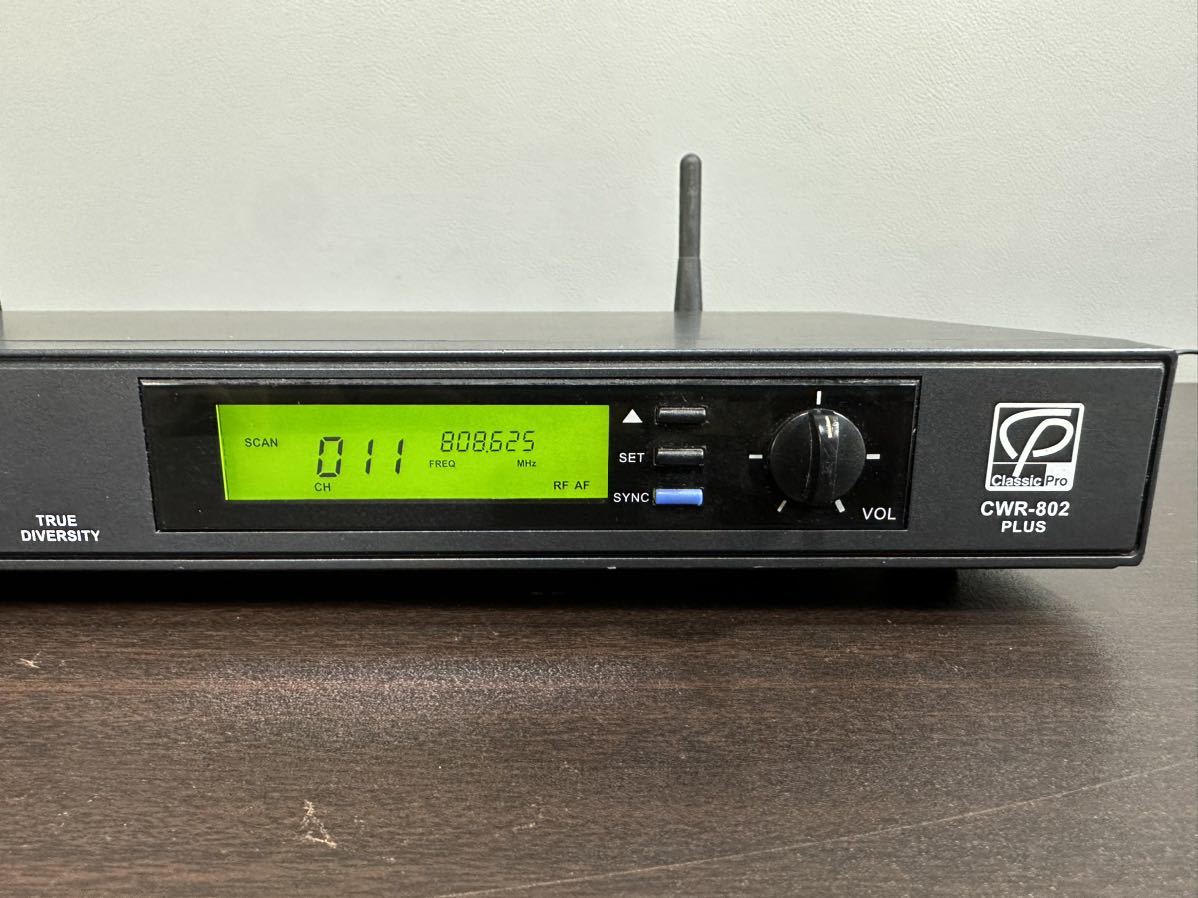 Classic Pro クラシックプロ デュアルチャンネルレシーバー CWR-802