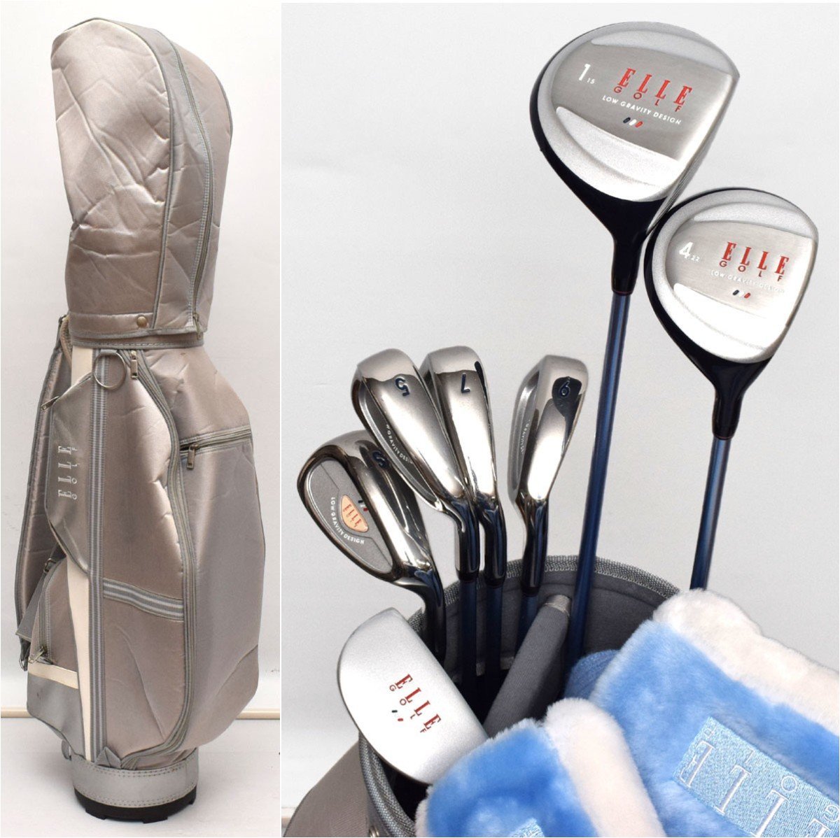 BRIDGESTONE ELLE GOLF レディース ゴルフクラブ 7本セット 1W/4W/5/7