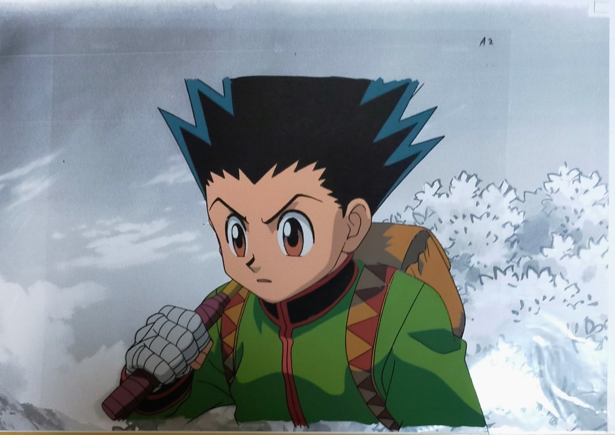 HUNTER×HUNTER,ゴン(少年ジャンプ冨樫義博作品)セル画,動画A2,コピー