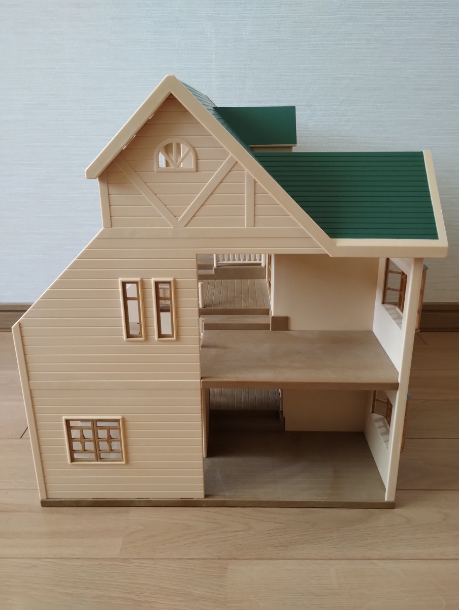 現状品 中古 緑の丘の大きなお家 緑の丘の大きなお家 家本体のみ  