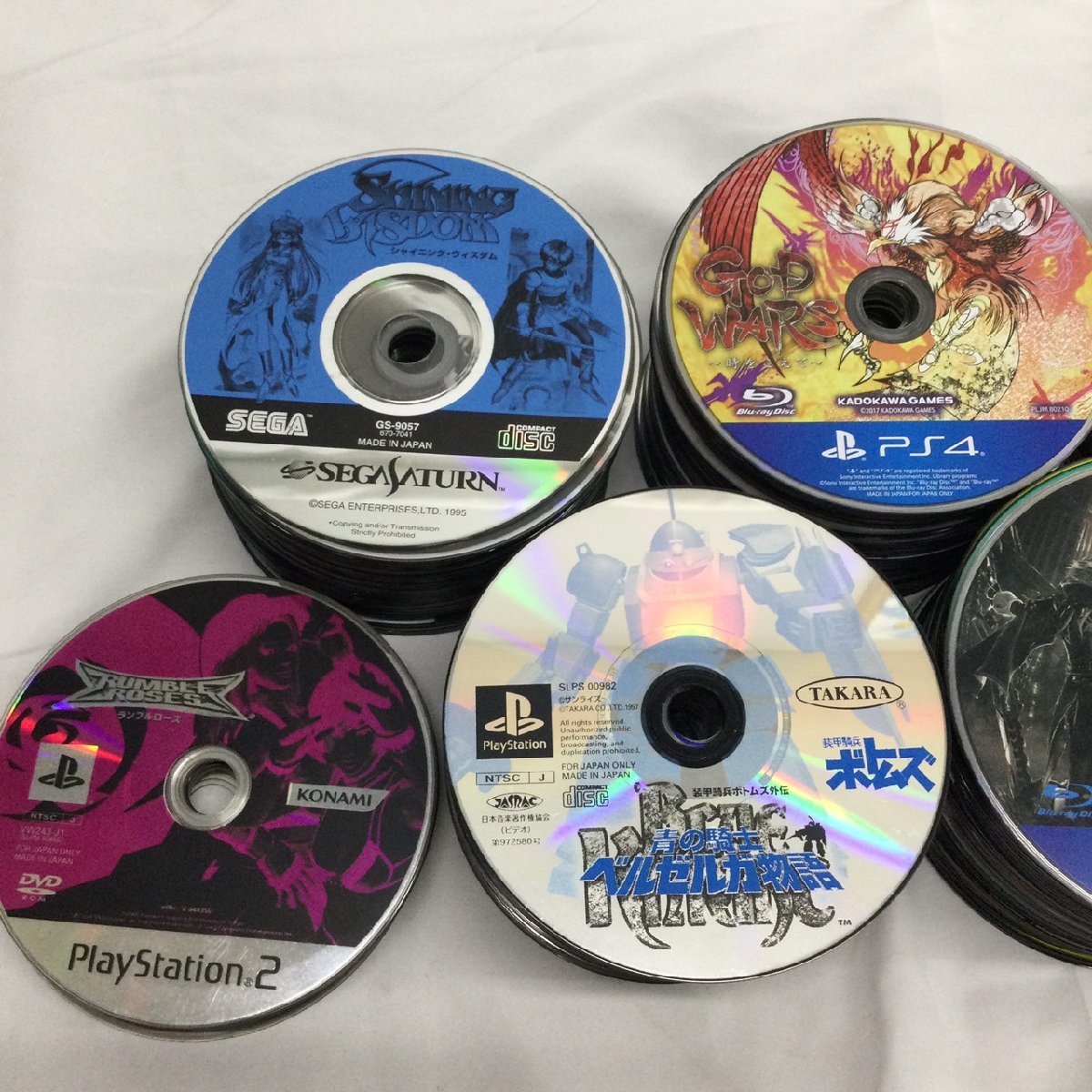 1円～ ☆ 【現状品】 ゲームソフト ディスクのみ まとめて 約340点