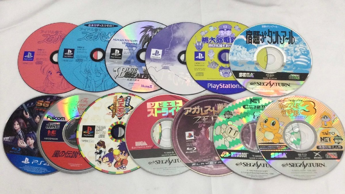 1円～ ☆ 【現状品】 ゲームソフト ディスクのみ まとめて 約340点