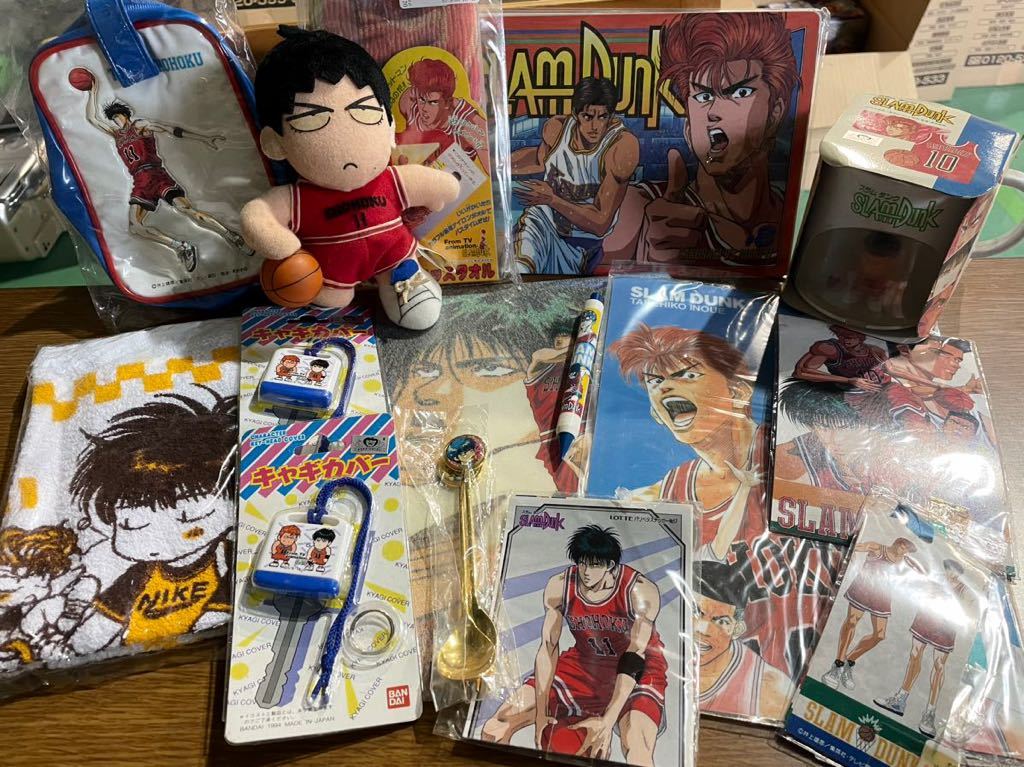 424m1) 当時物! レア 希少 スラムダンク グッズ まとめ売り! SLAmDunk 