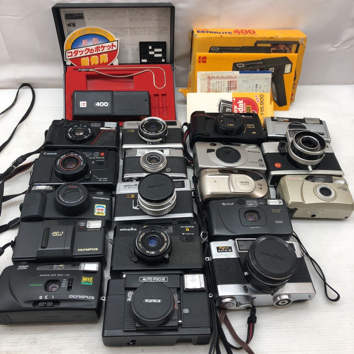 キャノン リコー コンパクトフィルム ○まとめ 19台セット コンパクト 