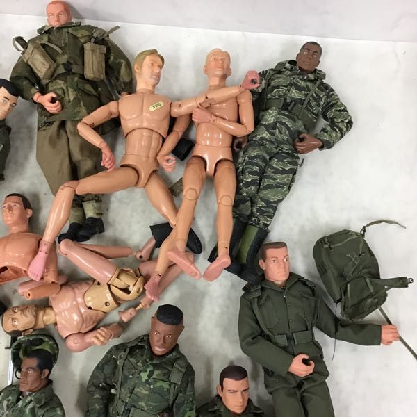 1円～ 訳あり 1円〜 訳あり ジャンク 1/6 ミリタリーフィギュア 素体、