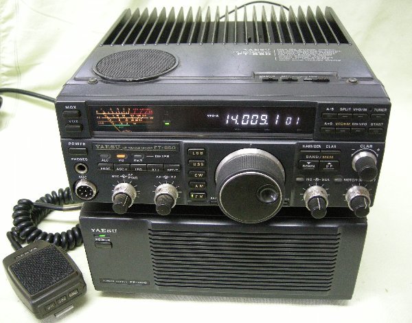 HF機 ☆ FT-850 YAESU 八重洲無線 AC電源器付き HF TRANSCEVER Yahoo