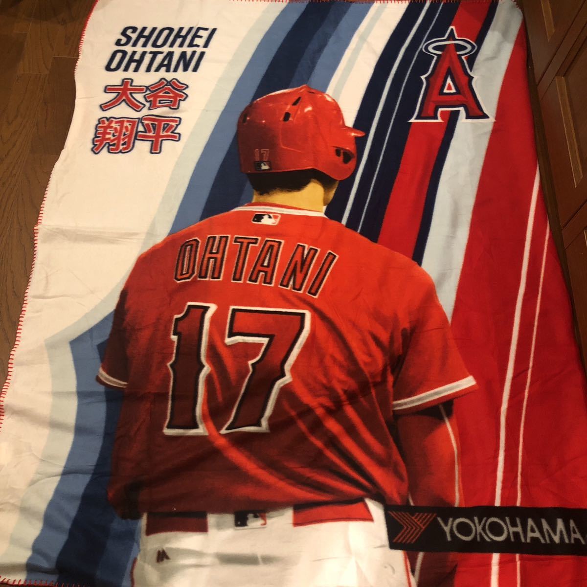 大谷翔平ブランケット ロサンゼルス・エンゼルス 球場配布品 限定品 未 大谷翔平ブランケット ロサンゼルス・エンゼルス 球場配布品 限定品 未