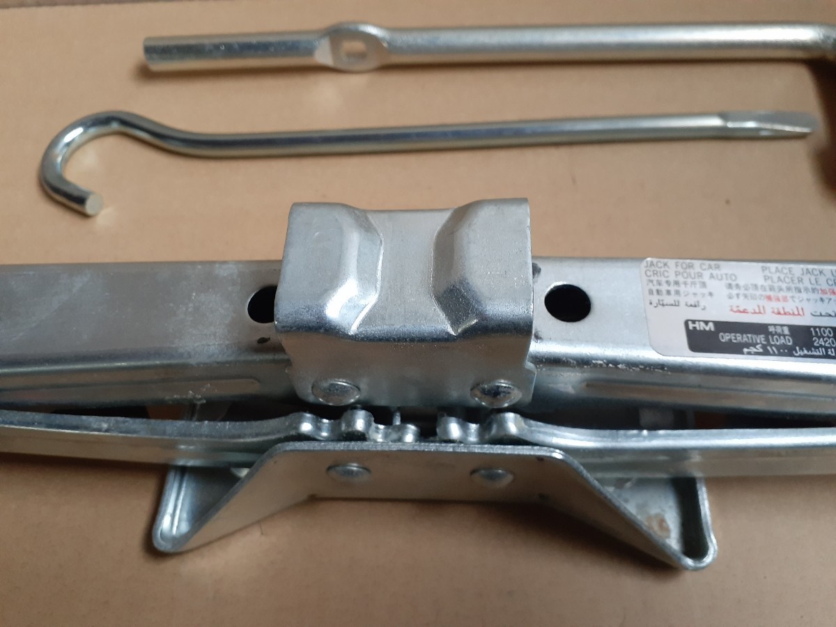 BE3 エディックス 車載ジャッキ 訳あり パンタグラフジャッキ 車載工具