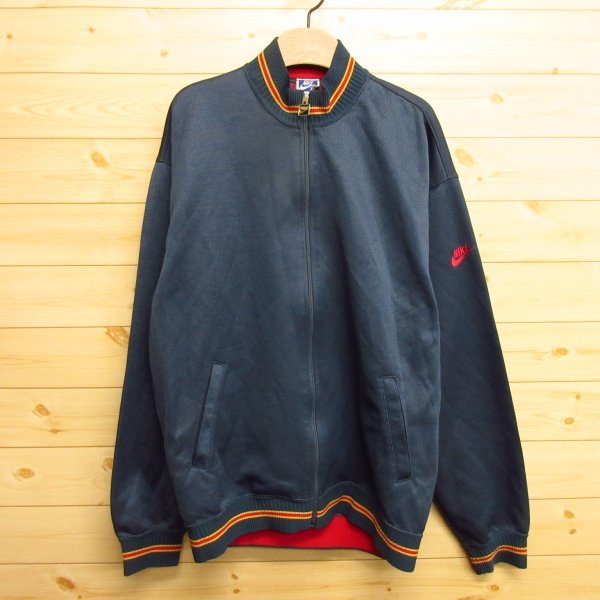 ◎美品 80's ！NIKE ナイキ 紺タグ◇トラックジャケット ジャージ