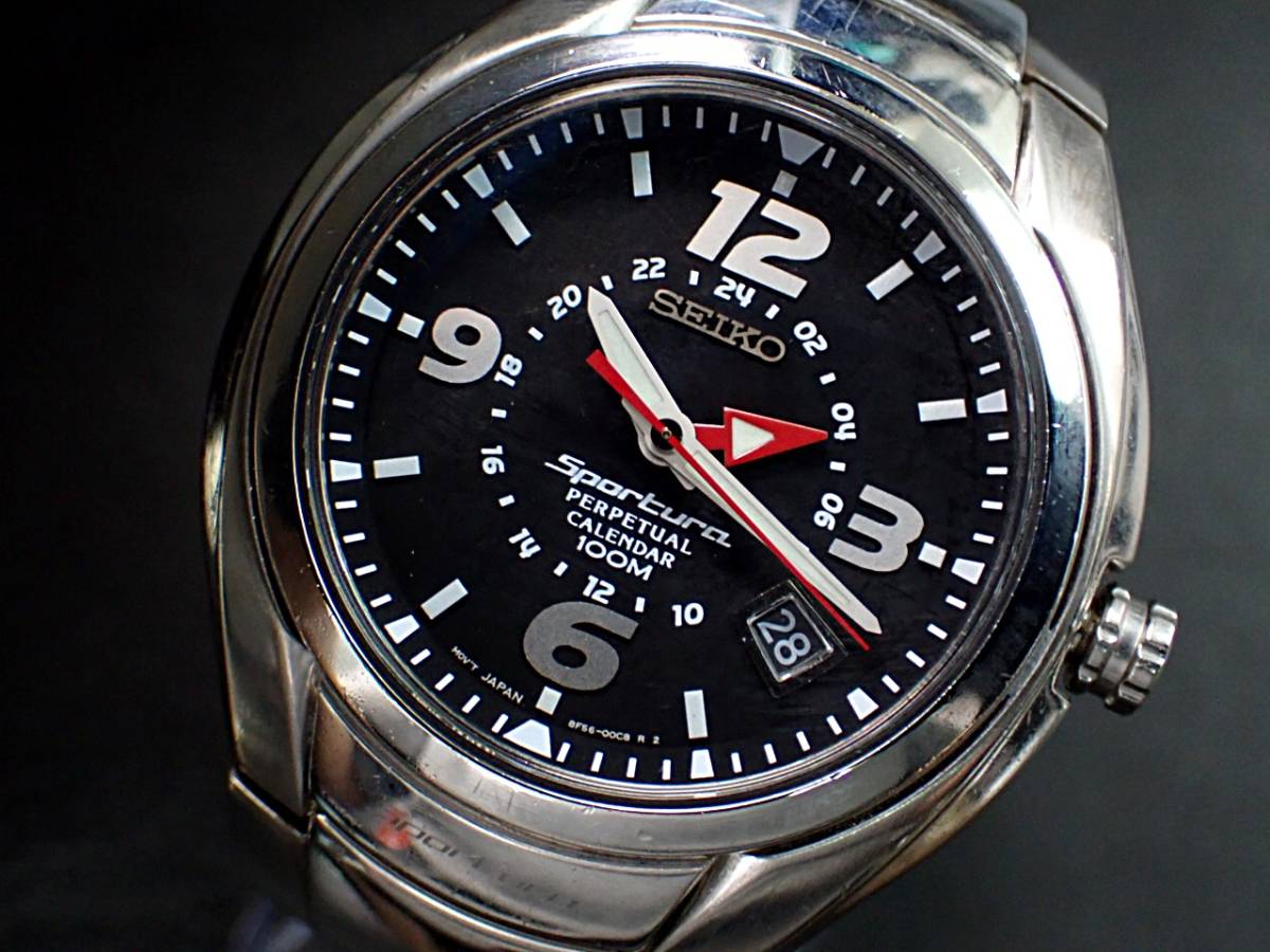 1円～◇稼働品◇SEIKO セイコー スポーチュラ パーペチュアル