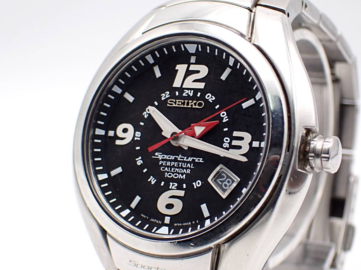 1円～◇稼働品◇SEIKO セイコー スポーチュラ パーペチュアル