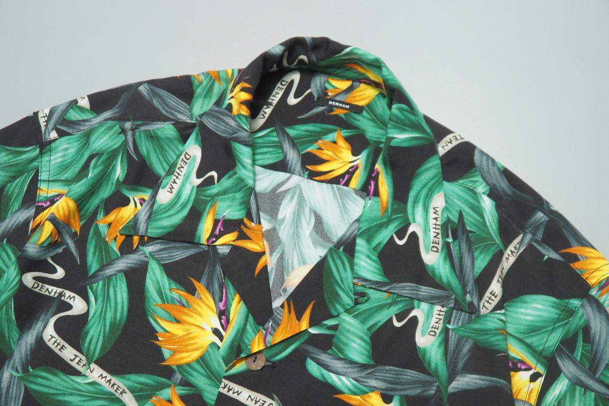 TF7583◎DENHAM デンハム メンズ 日本限定 ALOHA SHIRT AS アロハ 