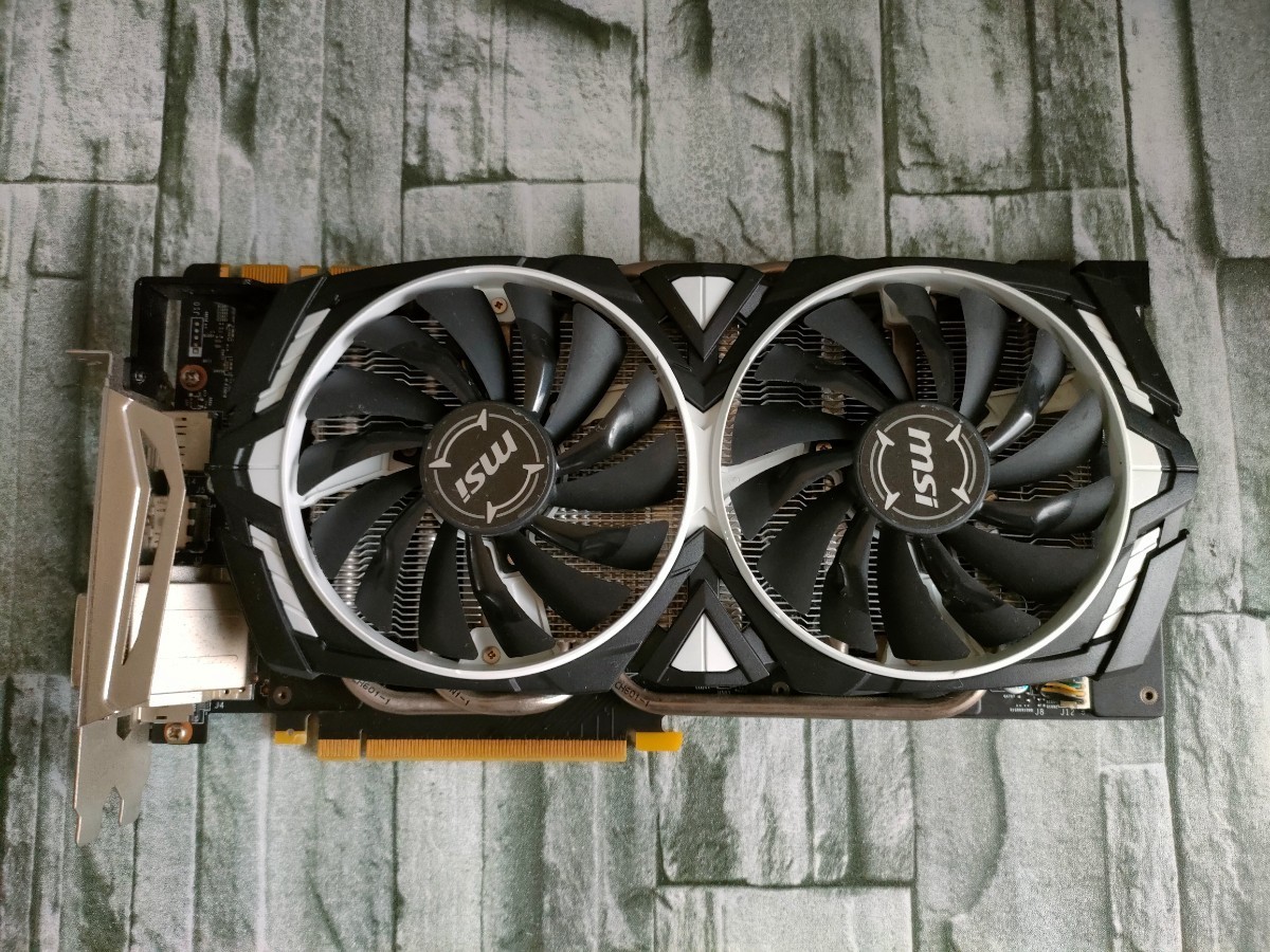 NVIDIA MSI GeForce GTX1080 8GB ARMOR OC 【グラフィックボード】 MSI