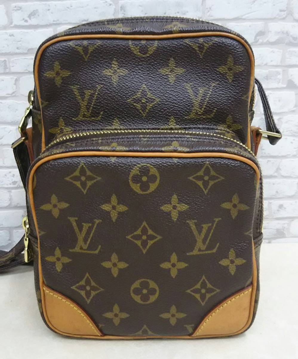LOUIS VUITTON ルイヴィトン モノグラム アマゾン AR0031 ショルダーバッグ 長方形 肩掛けバッグ ブラウン