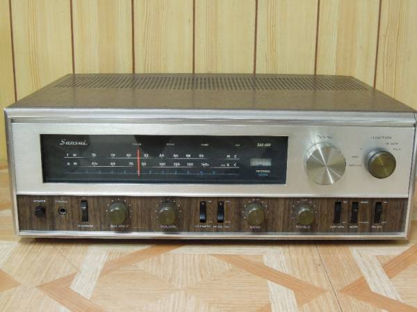 8B10◎SANSUI SAX-600 真空管チューナーアンプ ジャンク(本体)｜売買
