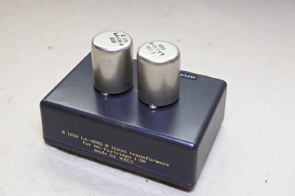 USA 米国製 MCカートリッジ用昇圧トランス 1：20 Denon EMT等に良好