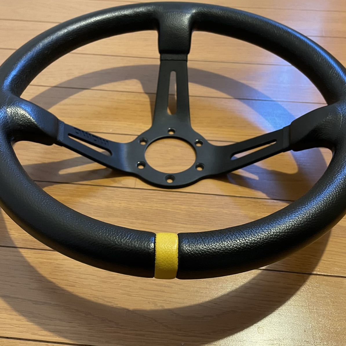 momo MOMO MOD.08 モデル08 350mm φ35 モモ ステアリング ブラック