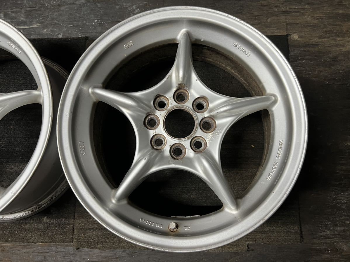 無限 RNR 15inch 6.5j 2本のみ シビック EF EG EK MUGEN 軽量アルミ