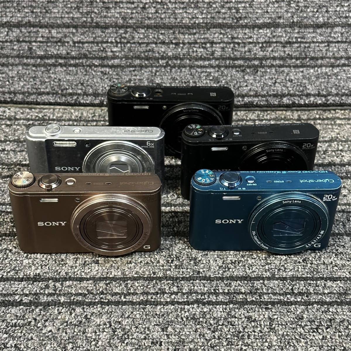 SONY DSC-WX& FUJIFILM FinePix 3台セットジャンク 2025，爆買い R 