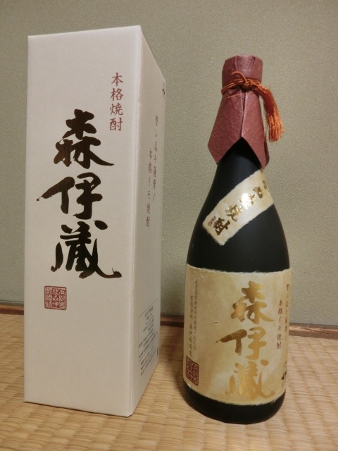 本格焼酎 森伊蔵 720ml かめ壺焼酎 髙島屋2023年4月購入品（