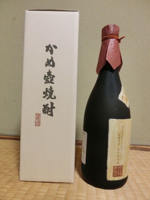 本格焼酎 森伊蔵 720ml かめ壺焼酎 髙島屋2023年4月購入品（