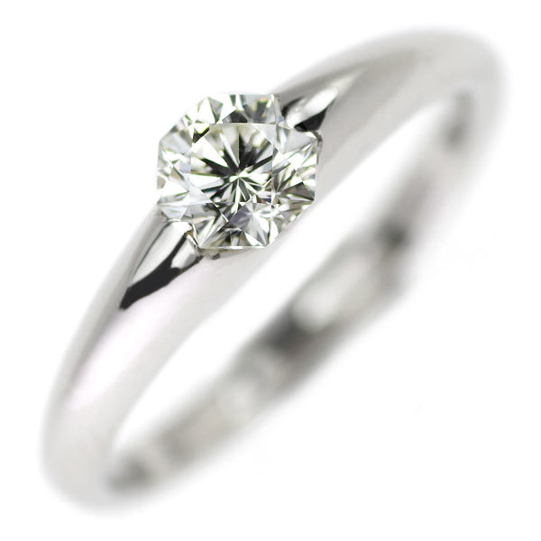 Pt900 ダイヤモンド リング 0.414ct SELBY