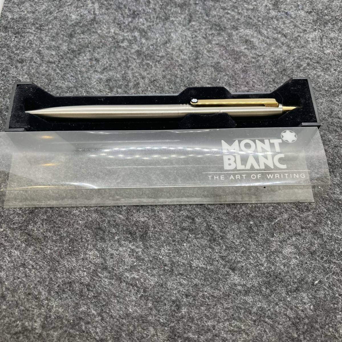 PE1992□MONTBLANC モンブラン ノック式 ボールペン Sライン スリム