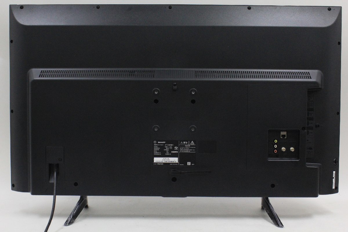 ○1円～ SHARP ◎ AQUOS 42型液晶テレビ [2T-C42BE1] 2020年製 ◎#1317 