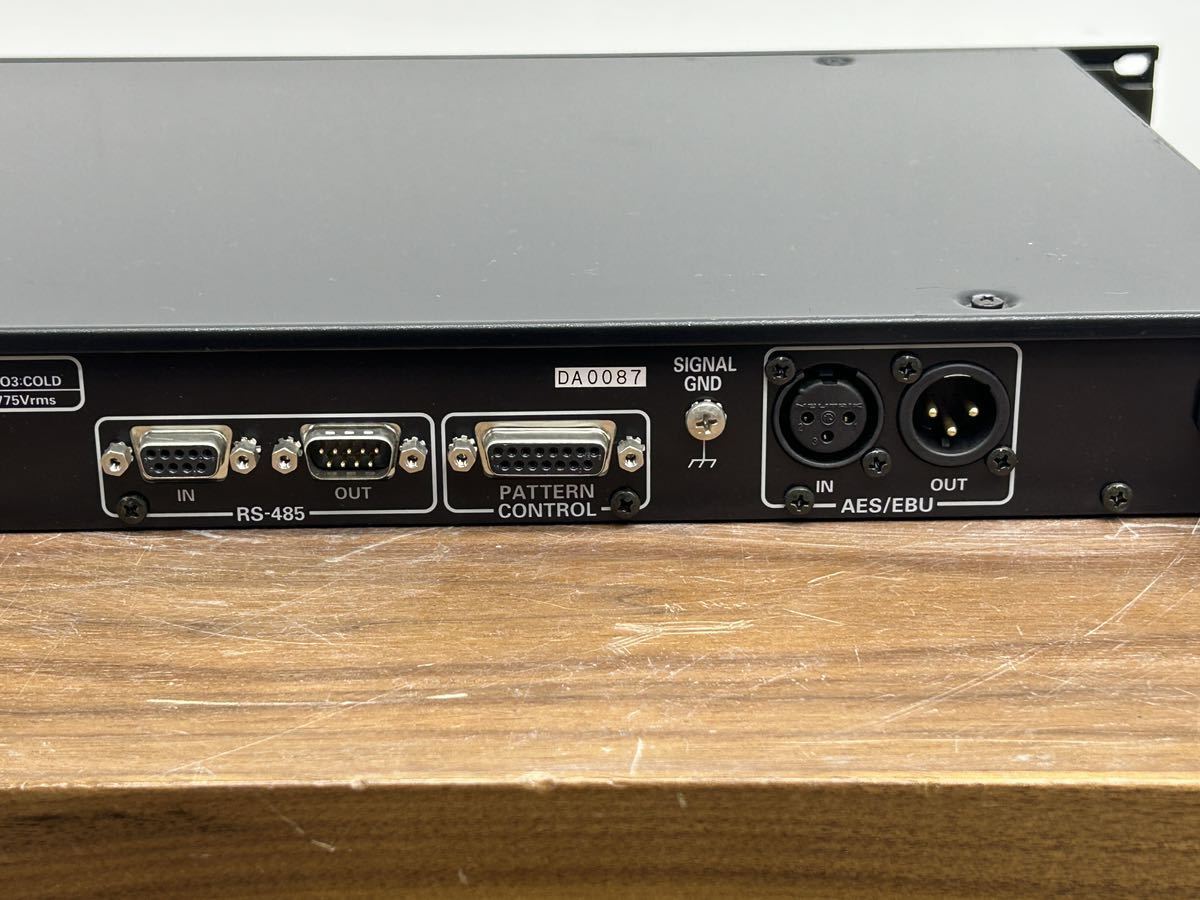 パナソニック ラムサ デジタルマルチイコライザー パワーアンプ 現状品