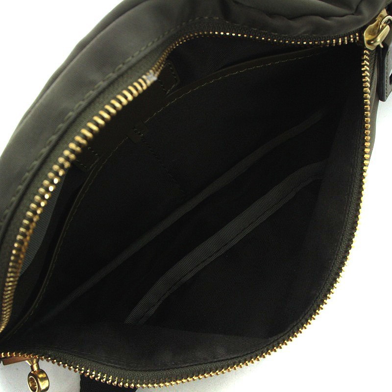 オルセット ORSETTO ボディバッグ ウエストバッグ ナイロン カーキ