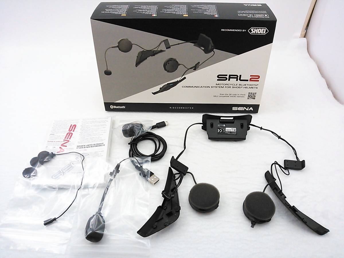 程度上 Bluetooth インカム SENA セナ SRL2 アームマイク＆ワイヤー