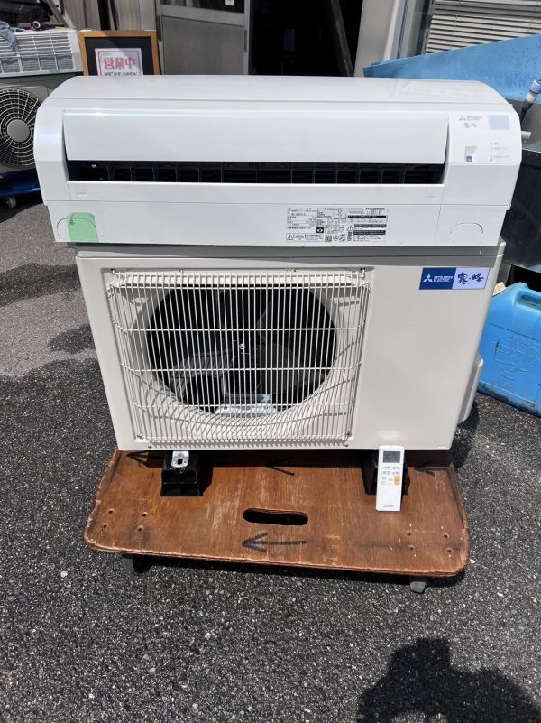 三菱ルームエアコン　18畳　MSZ-GE5621S-W 2022年 三菱 ルームエアコン 霧ヶ峰 - 2022年 msz-ge5621s-wの通販 エアコン