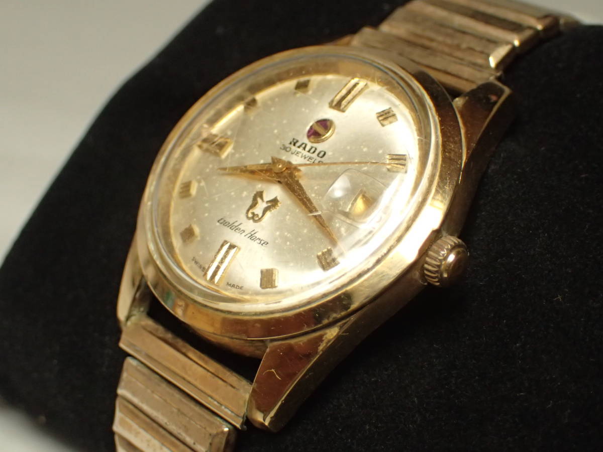 ZX-219 RADO Golden Horse メンズ腕時計 自動巻き 30JEWELS ジャンク 3