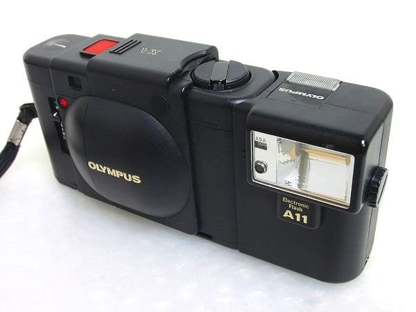 PK09422R☆OLYMPUS☆コンパクトフィルムカメラ☆XA☆A11 F.ZUIKO 1:2.8
