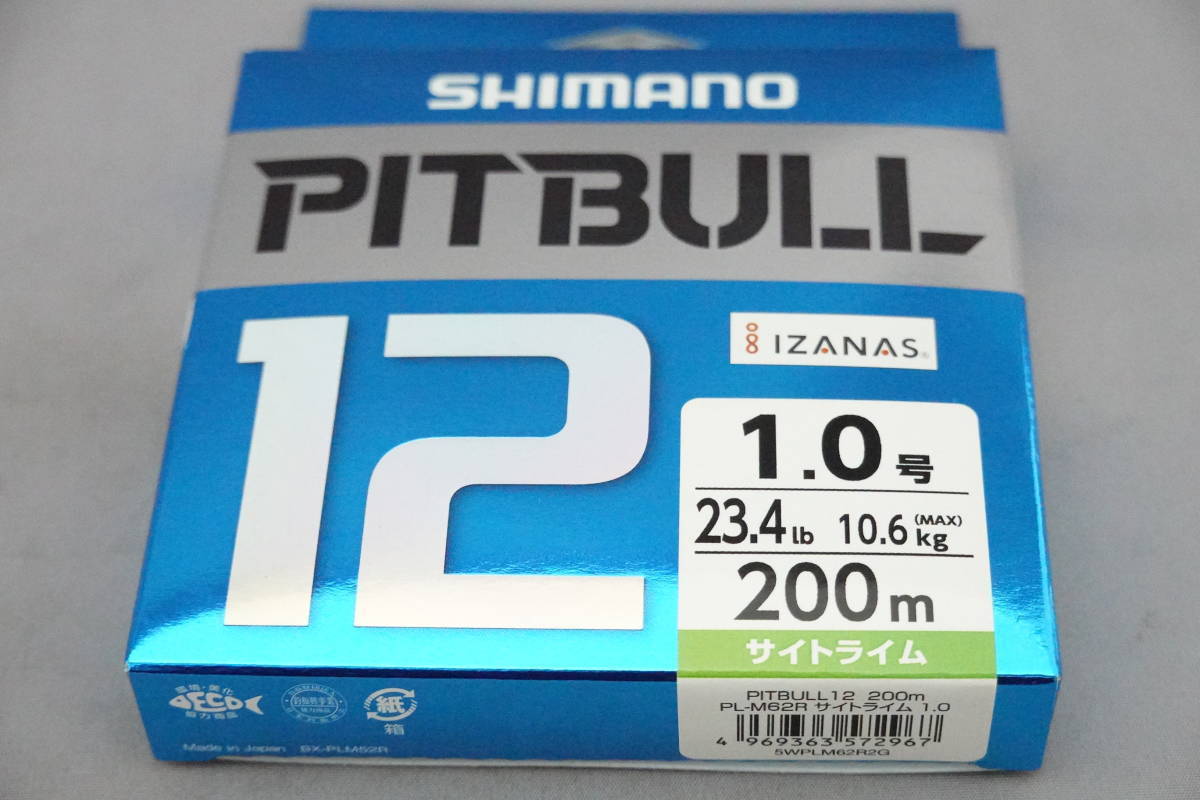 シマノ(SHIMANO) PEライン ピットブル 12本編み 1.5号 200m ピットブル