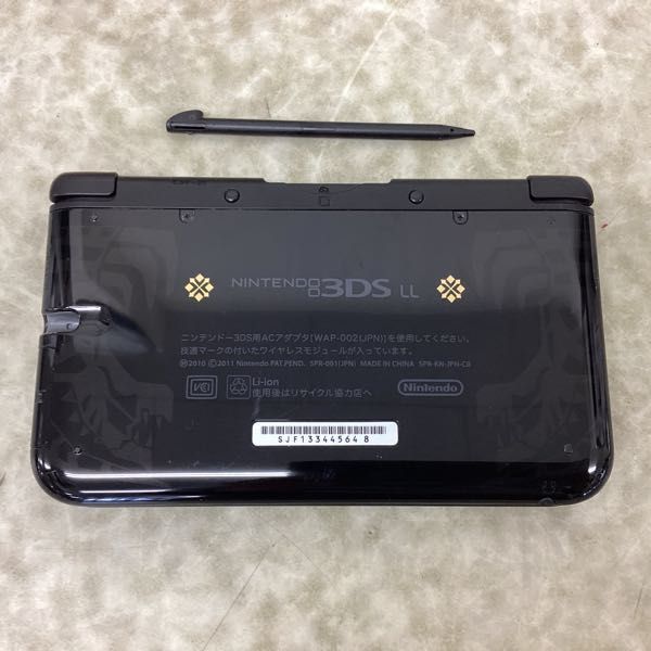 1円〜 欠品 動作確認/初期化済 箱無 ニンテンドー3DS LL SPR-001(JPN 