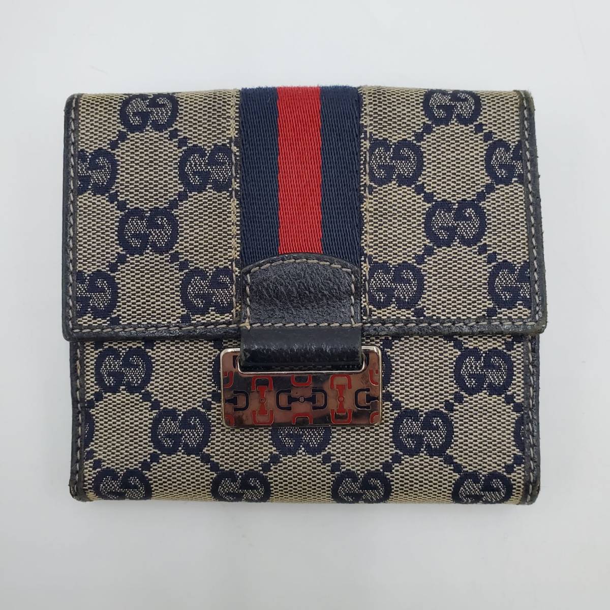 グッチ | 二つ折り財布 レザー GG柄 マーモント GUCCI グッチ(GUCCI