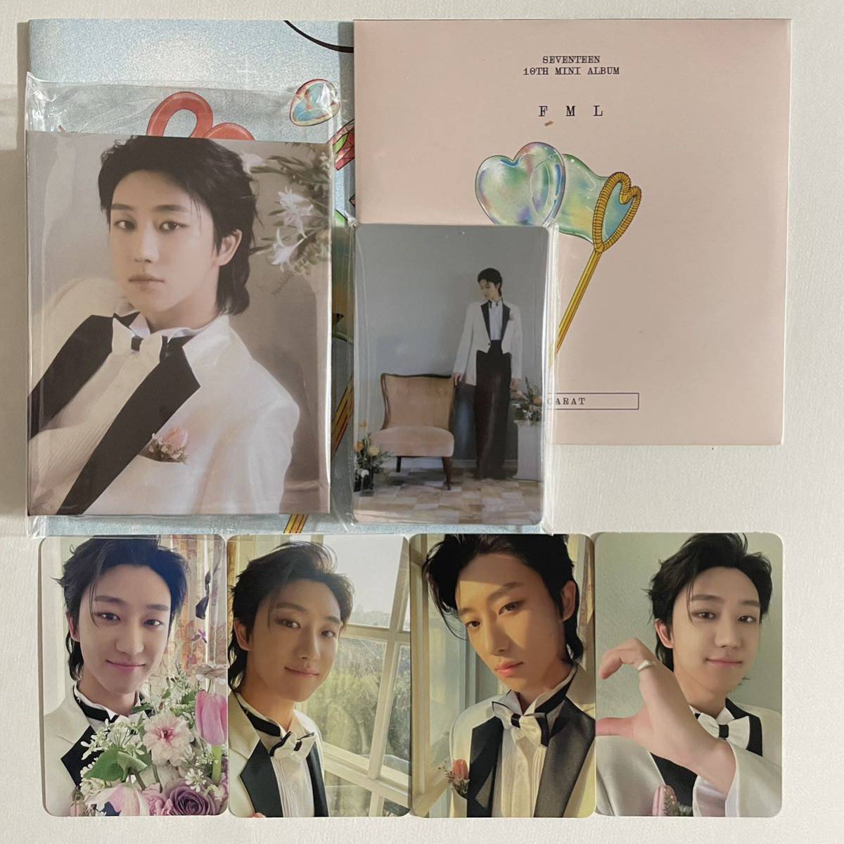 SEVENTEEN THE8 ミンハオ FML carat ver. バインダー トレカ 28枚