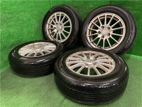 【23年製】ヨコハマ ECOS エコス ES31 195/65R15 91S ※新品【4本セット価格】□送料込総額 35，800円 ES31 ヨコハマ ECOS 極上超バリ山4本価格 C-04 2本